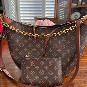 Louis Vuitton Brown Monogram Crossbody Bag